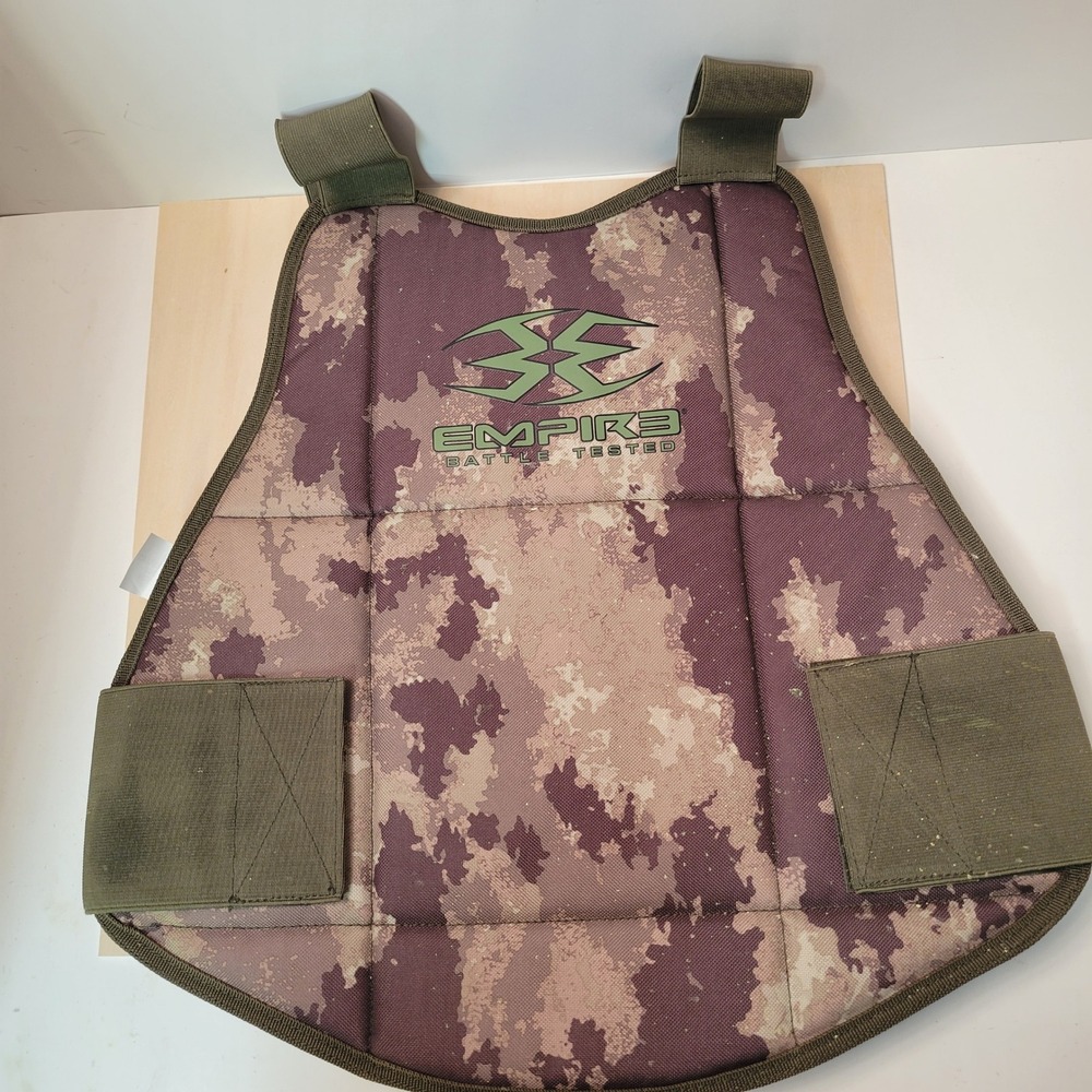 Empire‎ Battle Tested Paintball Chest Protector OSFM Camo Padded Vest